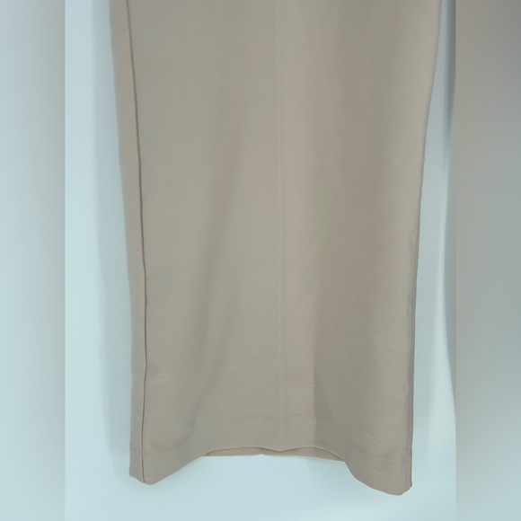 "NWT"Adrianna Papell Pull-on Elastic Waist Straight Leg Champagne Blush Pants-14 - Picture 8 of 11